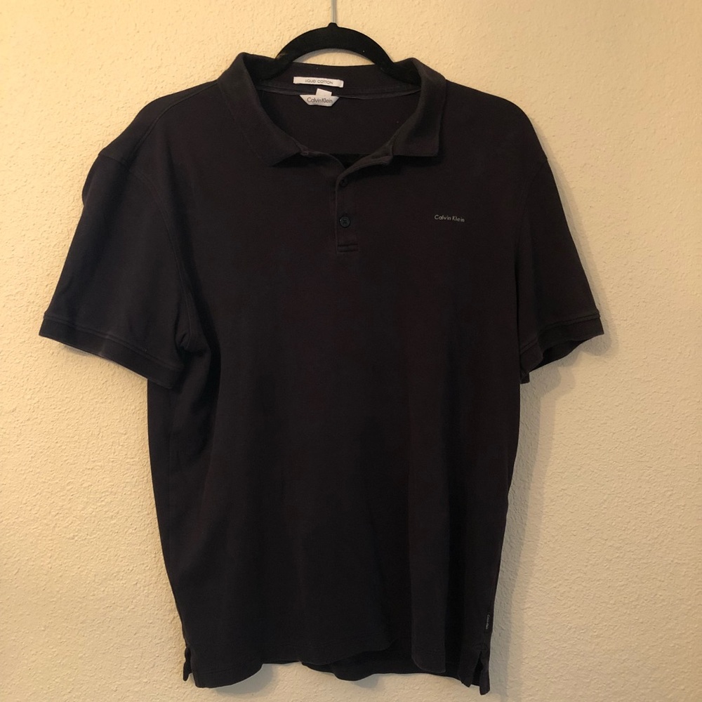 Classic Calvin Klein Black Button up
